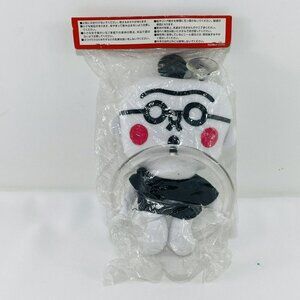 Vintage Fujitsu Japanese Old Man Plush Ring Towel Hanger Holder Bathroom Bedroom